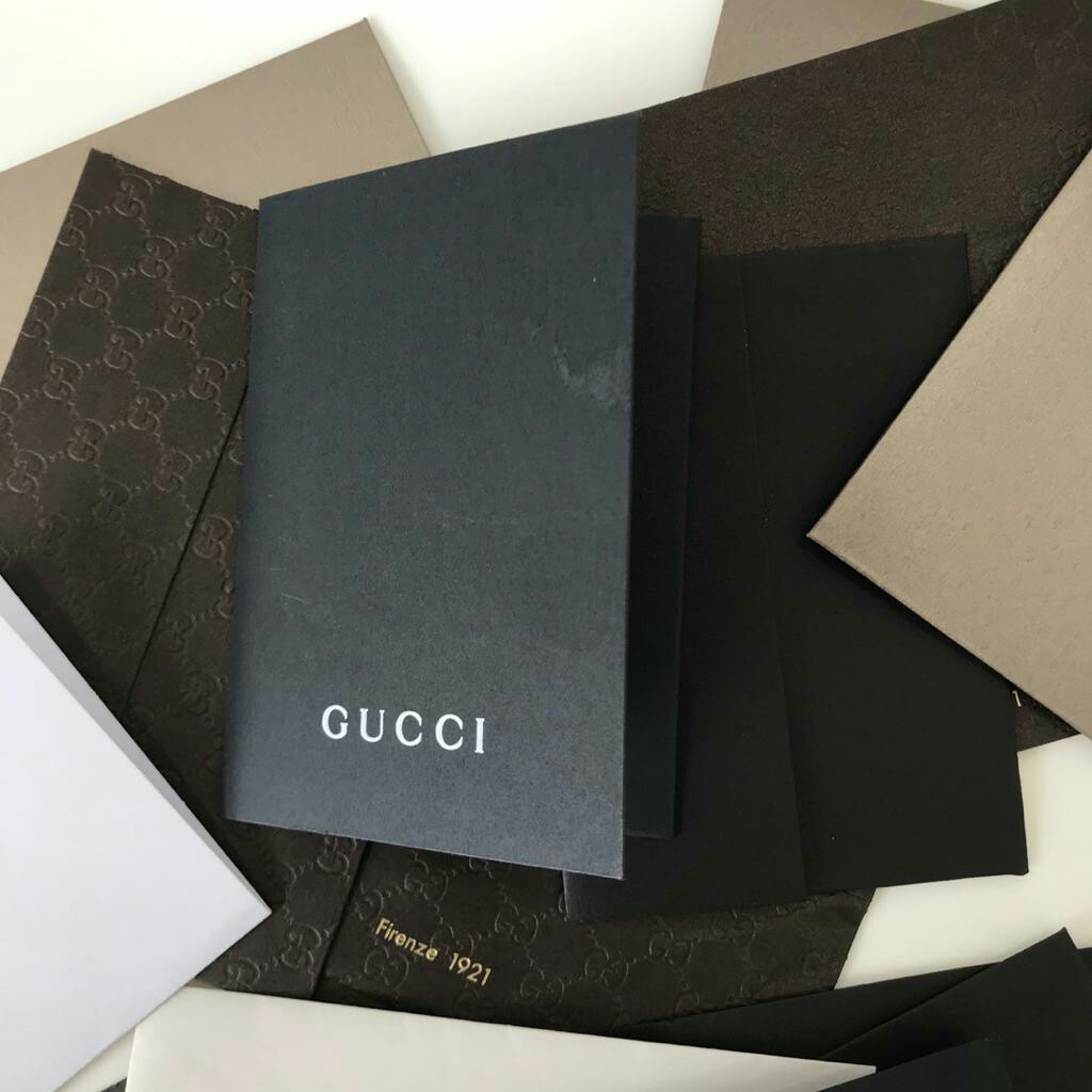 Gucci Receipt Holder Envelope, Luxury, Bags & Wallets on Carousell