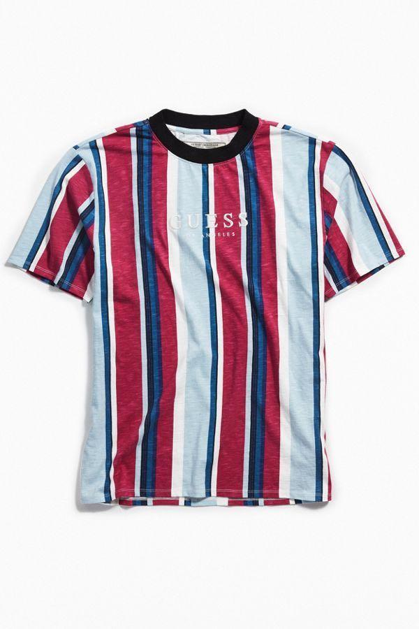 Guess david sayer stripe tee shop