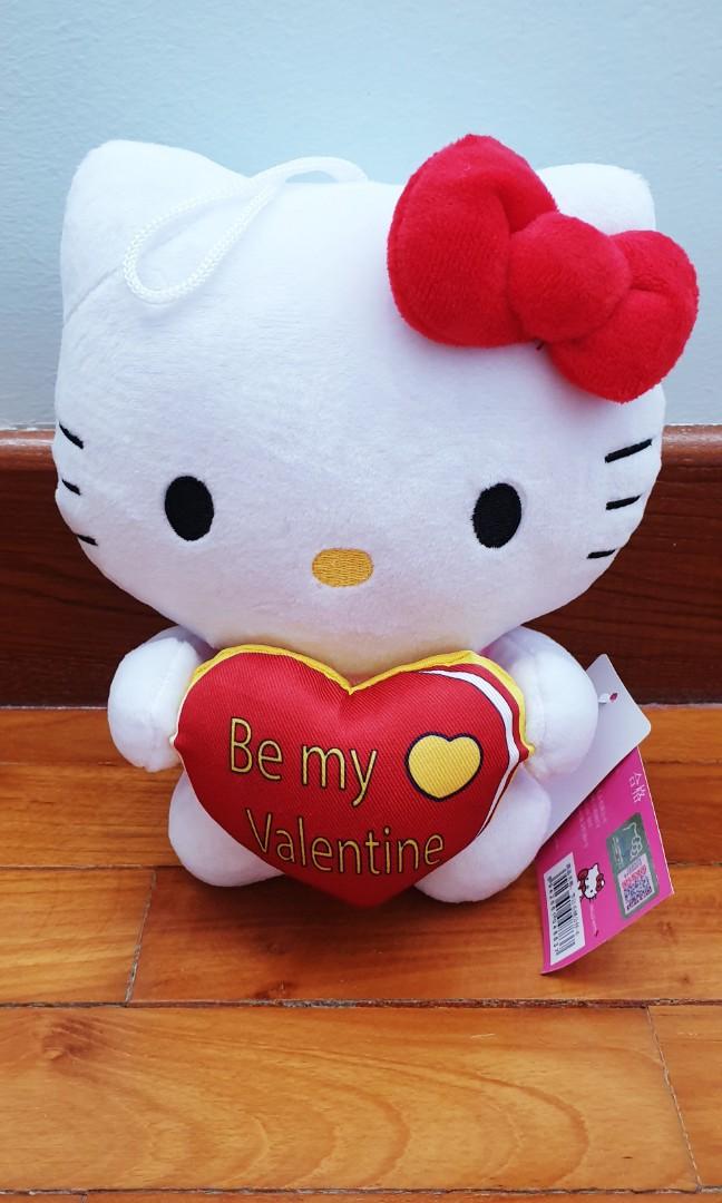 hello kitty valentine plush