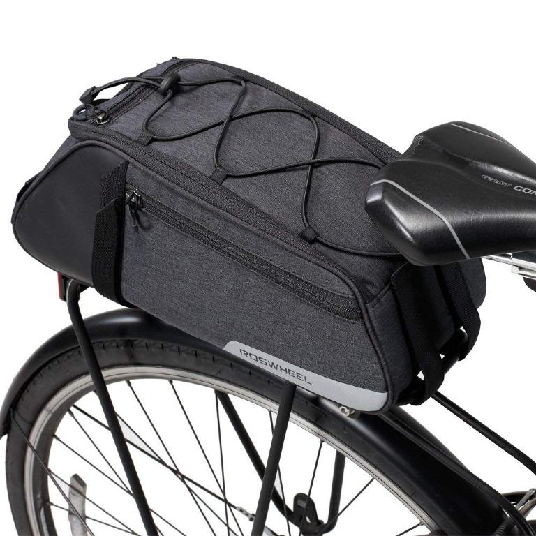 Hot Roswheel Bike Bag Bike Pannier Bag Bike Trunk Bag Waterproof Bicycle Rear Rack Bag With Rain Cover For Cycling Bicycles Pmds Parts Accessories On Carousell