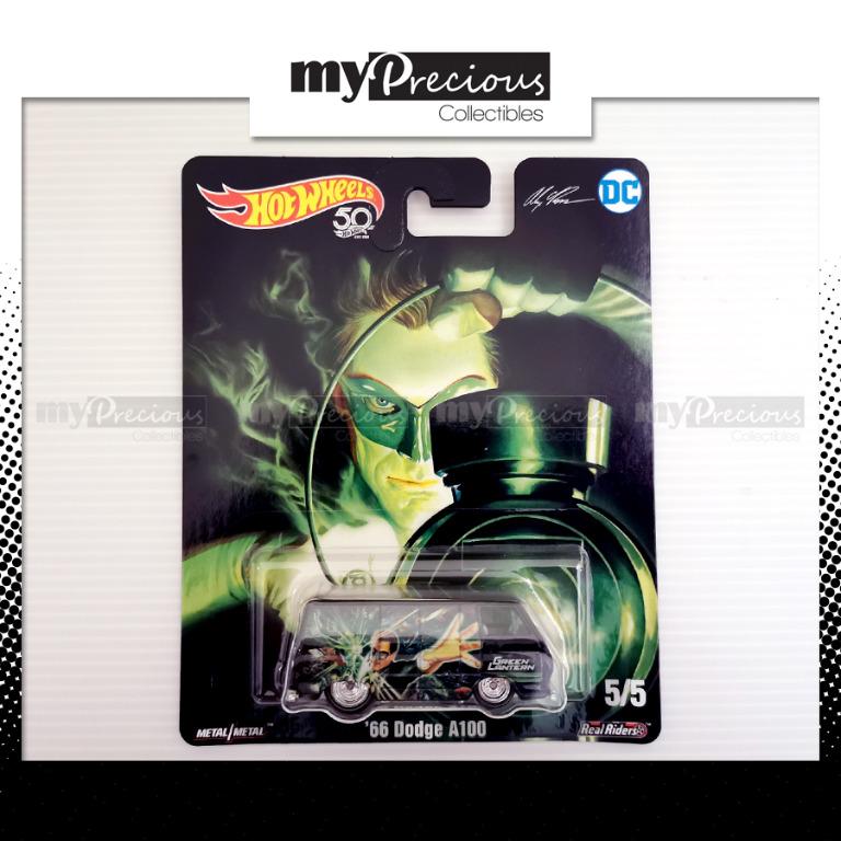 Hot Wheels Pop Culture 2018 DC Alex Ross 66 Dodge A100 Green