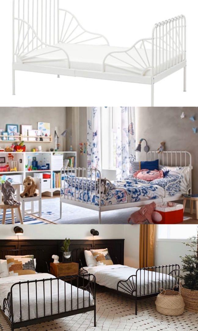 Minnen extendable bed frame top