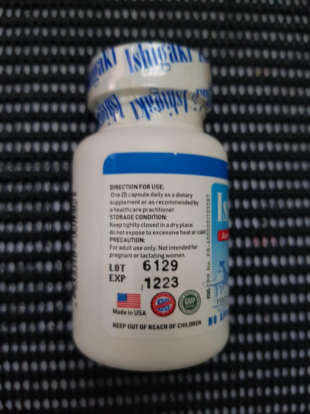 ishigaki amino classic white glutathione Liposomal Glutathione 1000mg (60 viên) main image 1