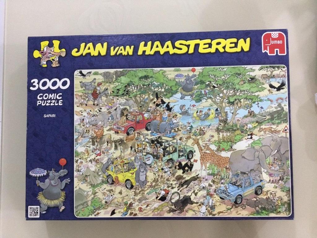 Jan Van Haasteren Safari Jigsaw Puzzle (3000 Piece), Toys & Games