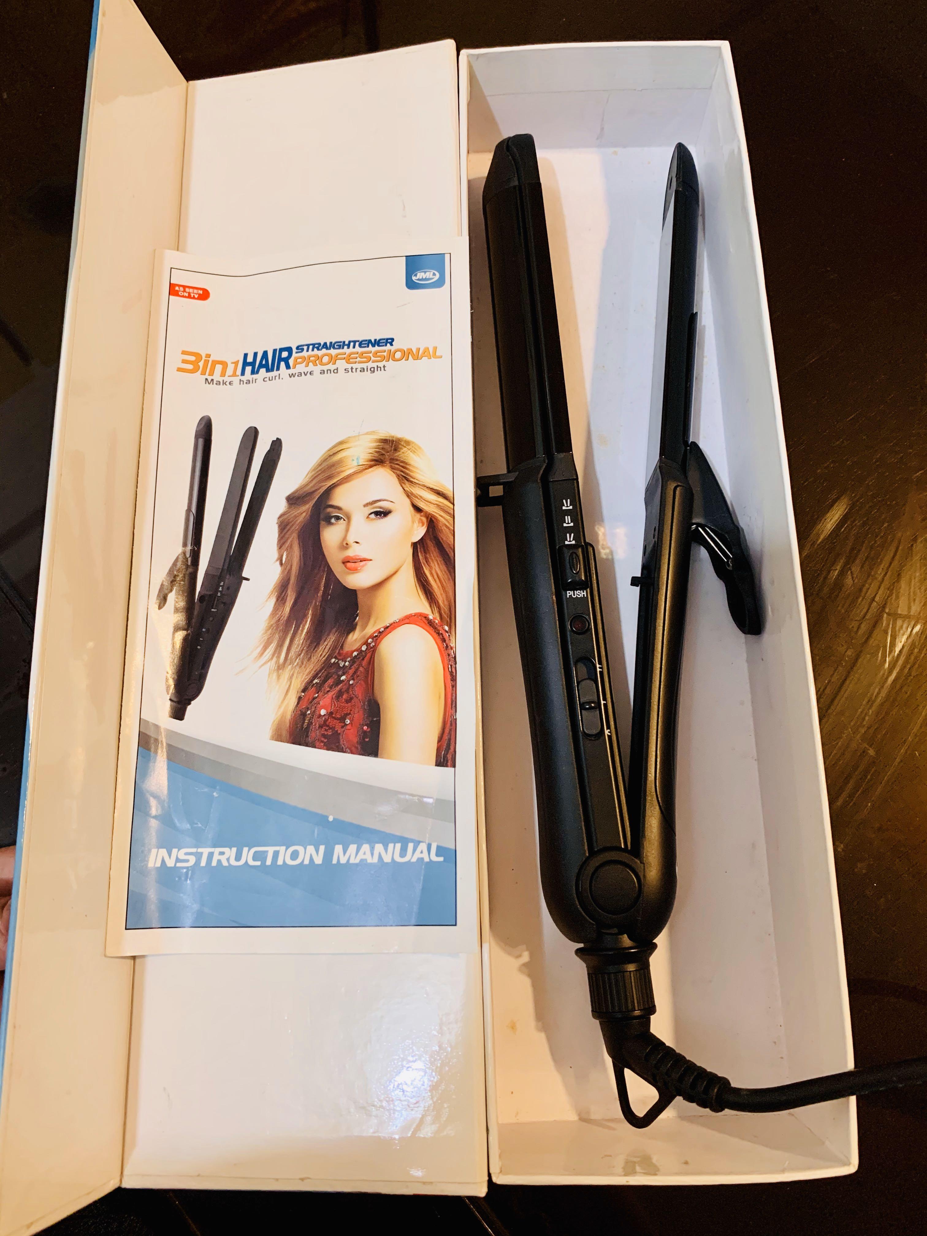 Jml 3 in 1 hair straightener professional shop