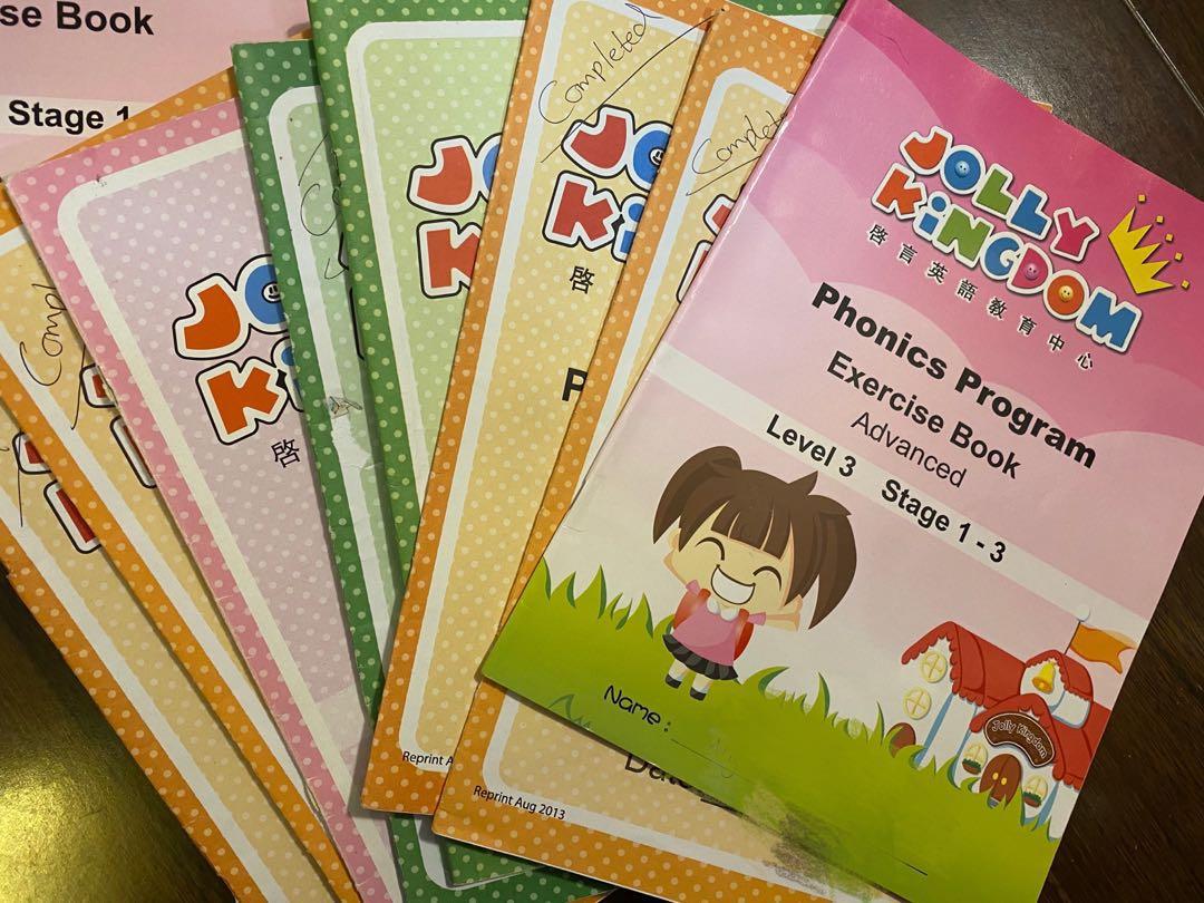 Jolly Kingdom Jolly Phonics 教材 書本 文具 小朋友書 Carousell