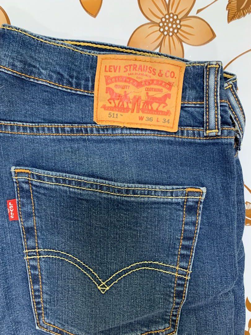 Levis 511 w36 l34 store