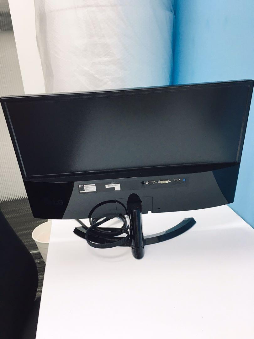 LG monitor, HDMI Cable, Computers & Tech, Parts & Accessories, Monitor