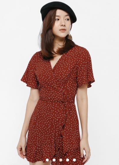 love bonito polka dot dress