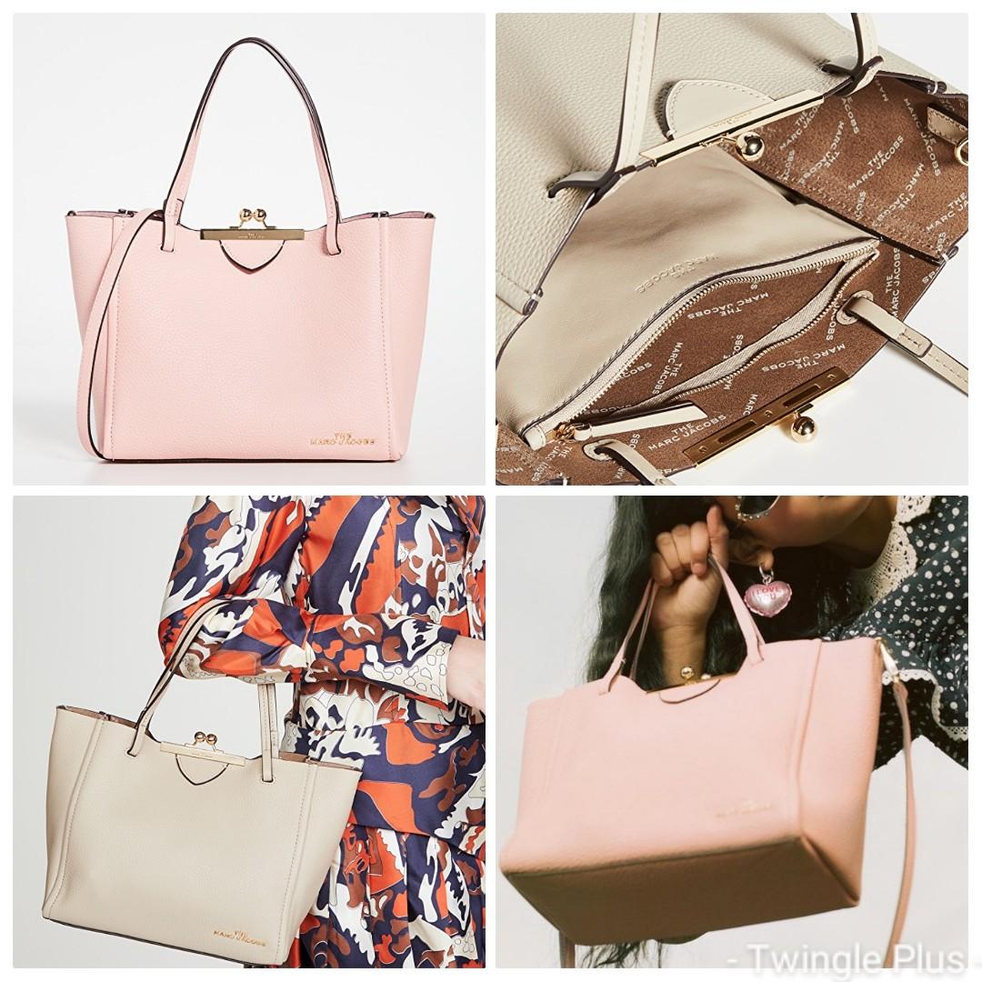 marc jacobs mini kiss lock tote bag