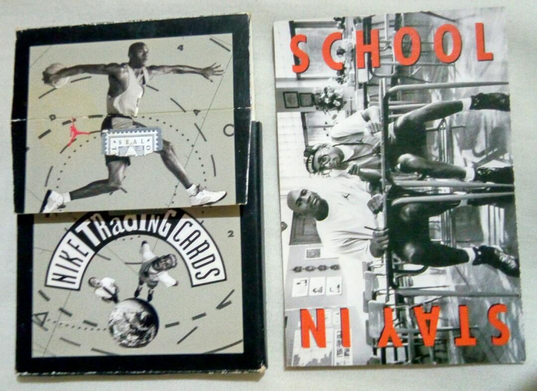 michael jordan nike promo card