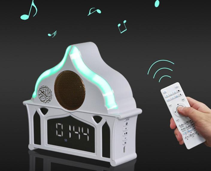 Mosque Remote Control LED Clock Quran Speaker, Audio, Portable Music ...