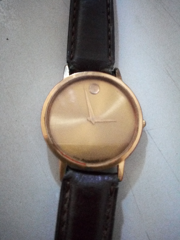 Movado Museum Gold Series 8733882 Swiss Original Fesyen Pria Jam Tangan Di Carousell