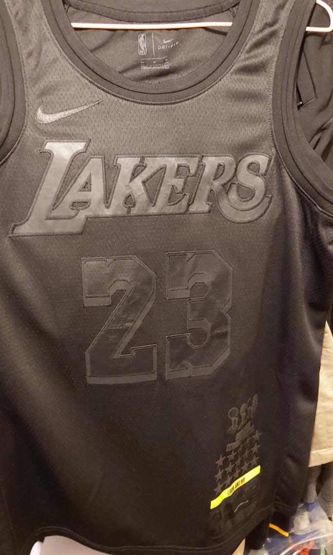 NBA mvp swingman jersey nike Lakers LBJ lebron james #23, 男裝, 運動服裝