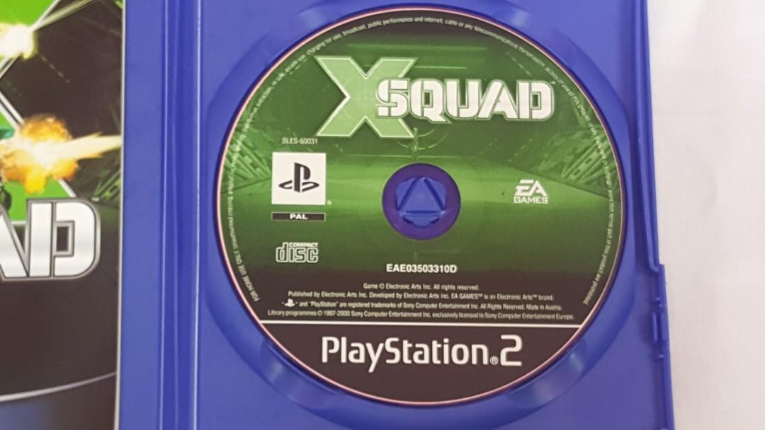 Jeu PlayStation 2 X Squad - Version PAL Française - État Correct Sans Notice