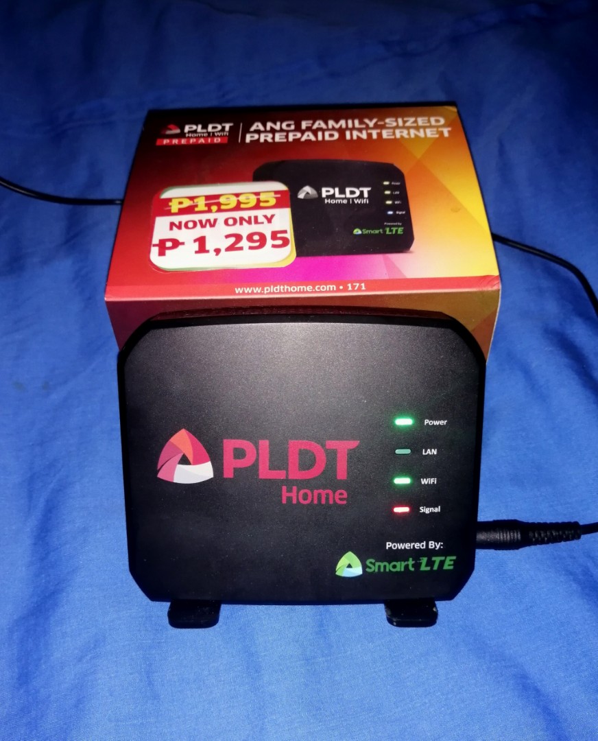 Pldt Home Prepaid Wifi Modem Only Electronics Others On Carousell