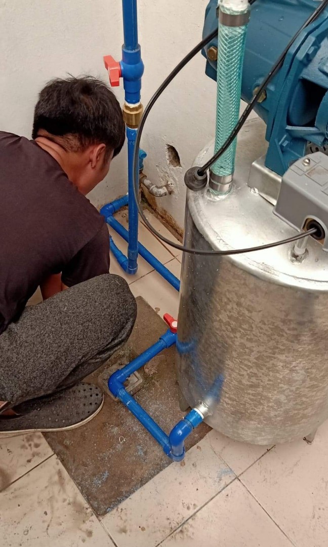 Plumbing Repiping ppr Water tank/pump installations