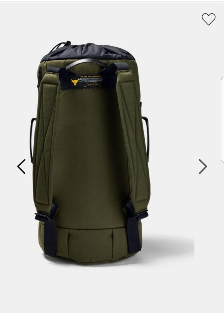Under Armour Project Rock 60 Bag Men s Fashion Bags Backpacks on Carousell
