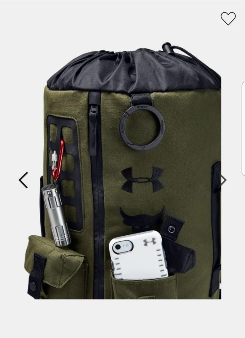 Under Armour Project Rock 60 Bag Men s Fashion Bags Backpacks on Carousell