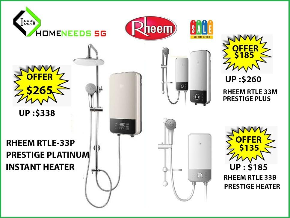 Rheem Instant Water Heater Series Authorized Dealer Free