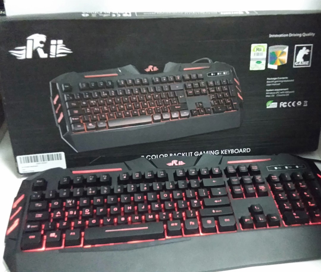 Teclado best sale rii rk900