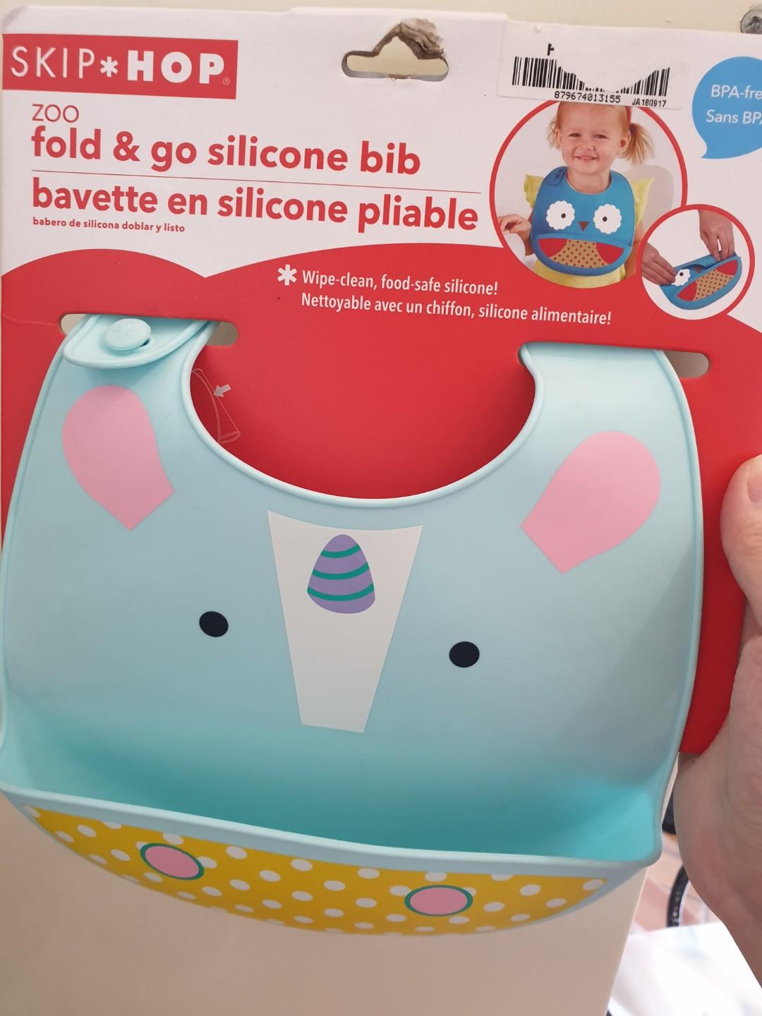 skip hop silicone bib