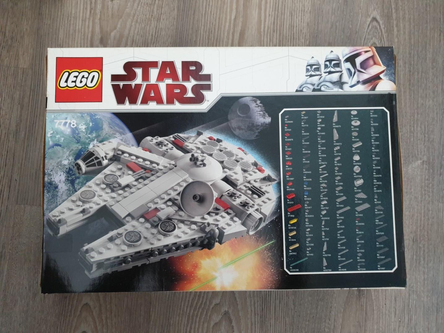 Star Wars lego 7778 Midi scale Millennium Falcon Hobbies Toys Toys Games on Carousell