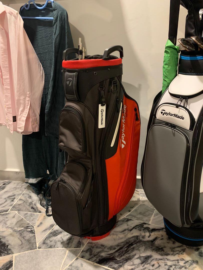 Taylormade Cart Lite Golf Bag 2019 Model M5 M6 Red and Black