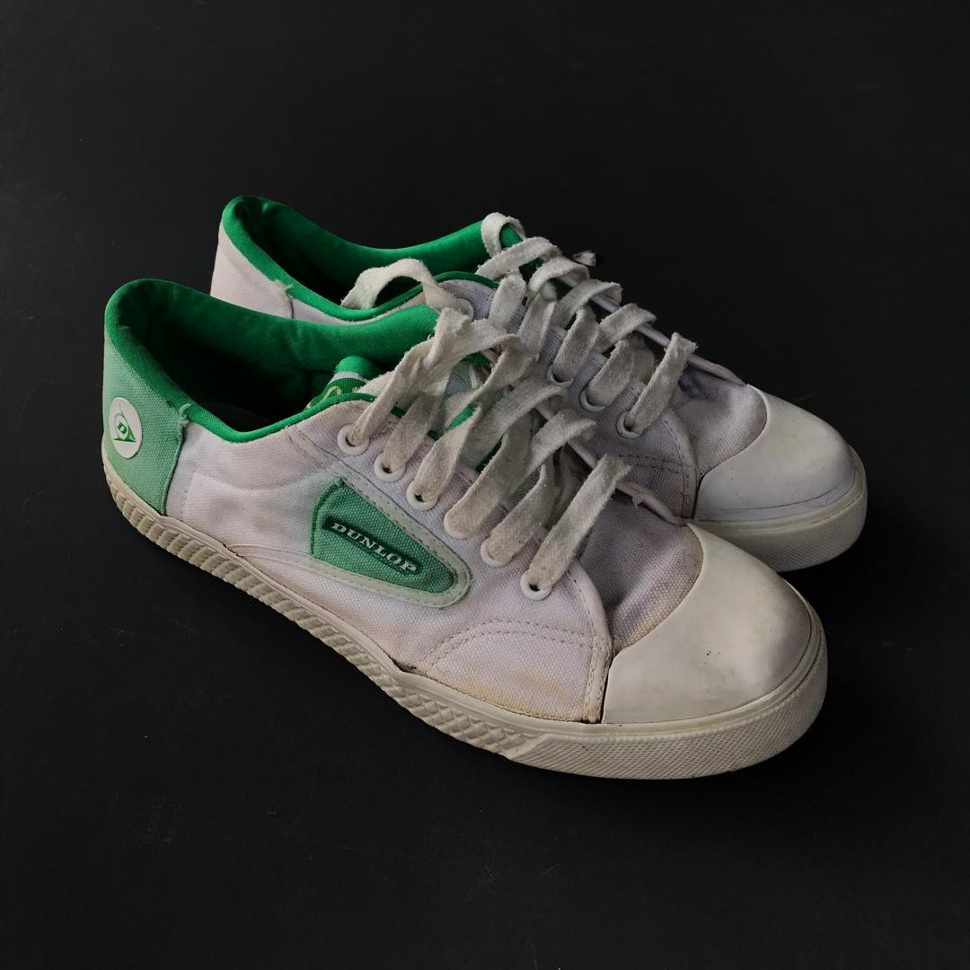 Vintage Dunlop Green Flash Men s Fashion Footwear Sneakers