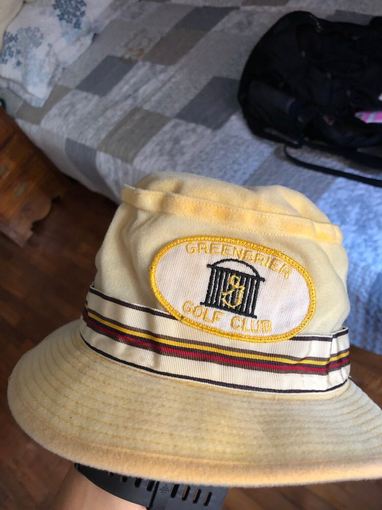 Vintage golf bucket hat