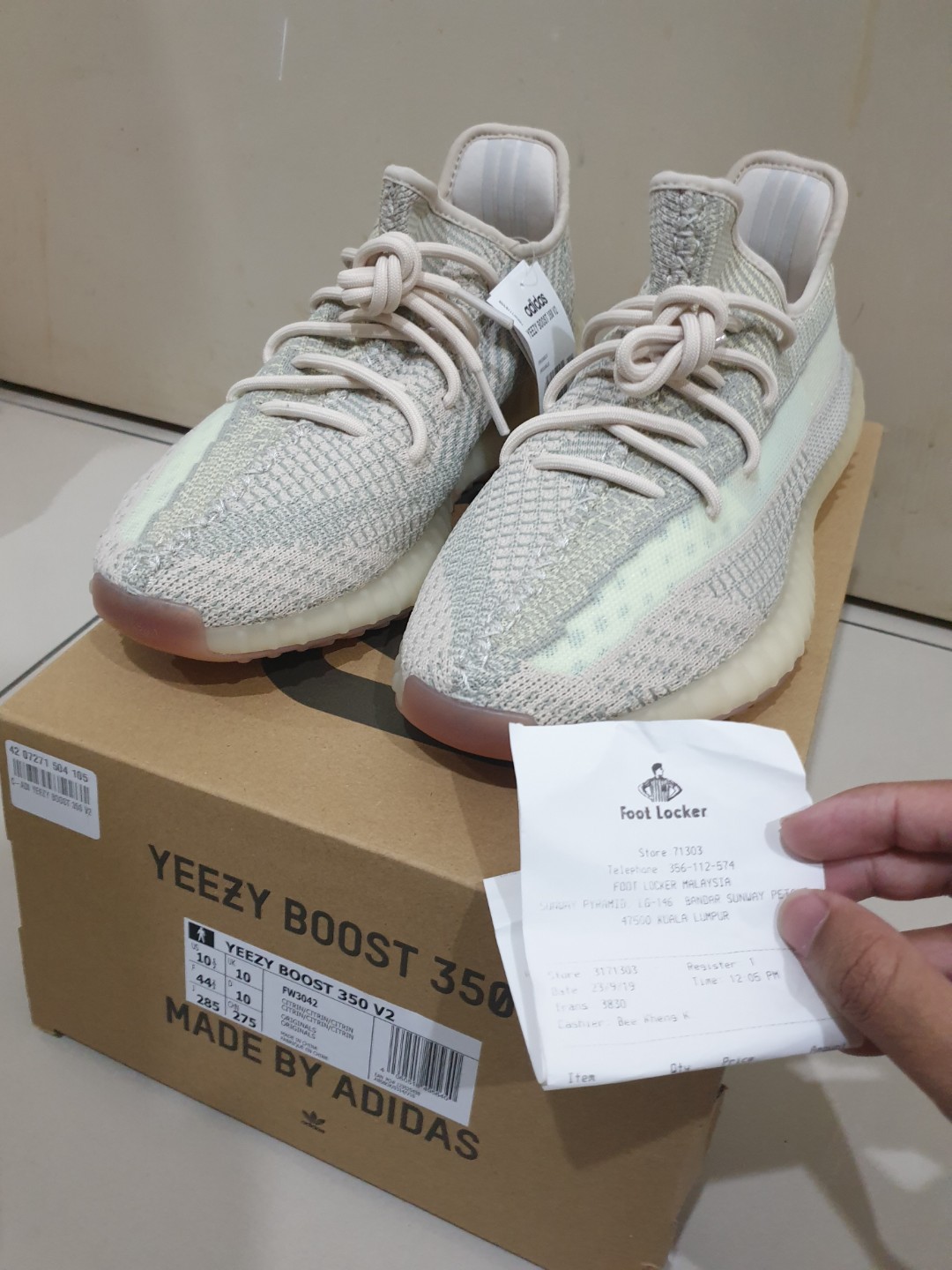 Yeezy 350 V2 Citrin NR