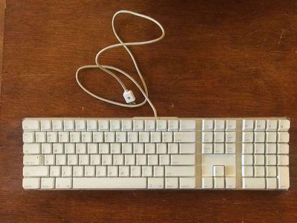 Apple Mac USB wired keyboard