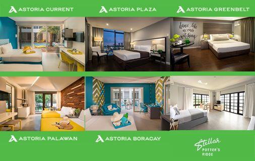 Astoria Property for Rent (Boracay, Current, Palawan, Bohol, Tagaytay)