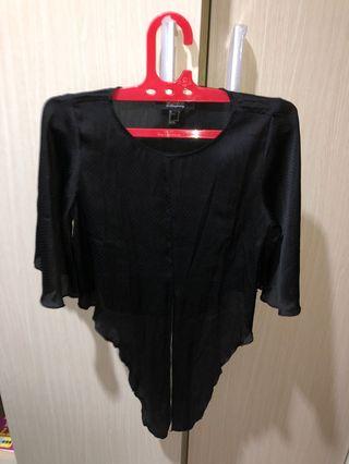 Blouse Hitam Forever 21