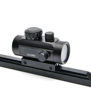 Tasco Airsoft Holographic Red Laser Dot Sight Weaver Rail Sniper Rifle Scope Telescope