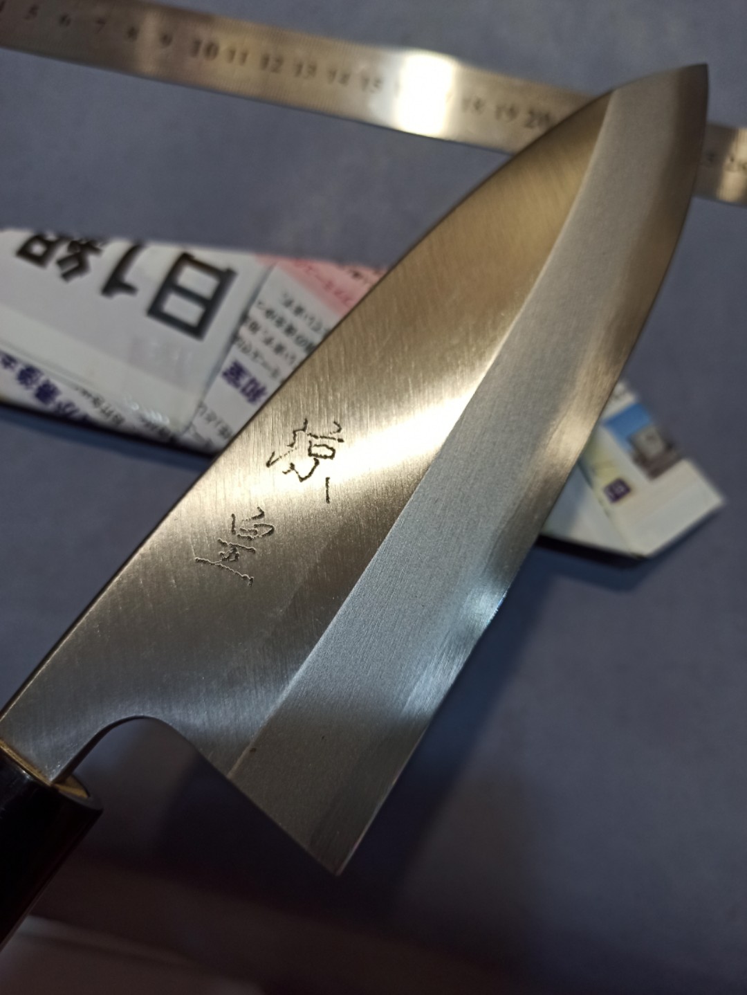 日本土佐鍛冶屋手打鍛造右手用片刃白紙鋼出刃廚刀165mm, 家庭電器 
