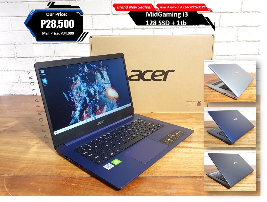 Acer Aspire 5 A514 52kg 31ys Electronics Computers Laptops On Carousell