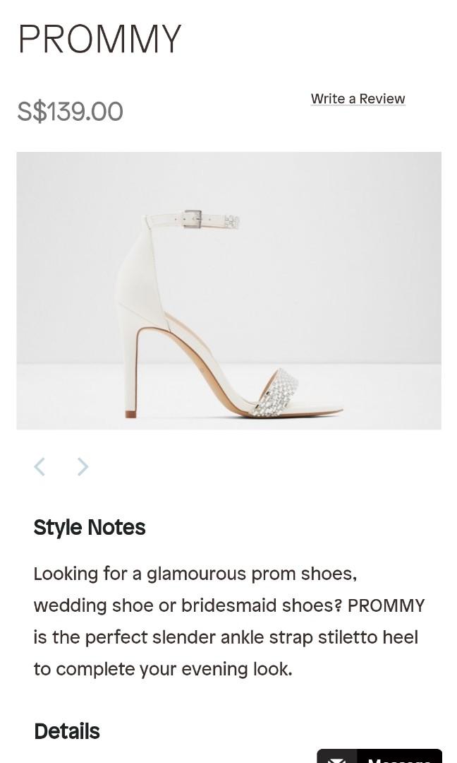 Aldo shoes discount for wedding