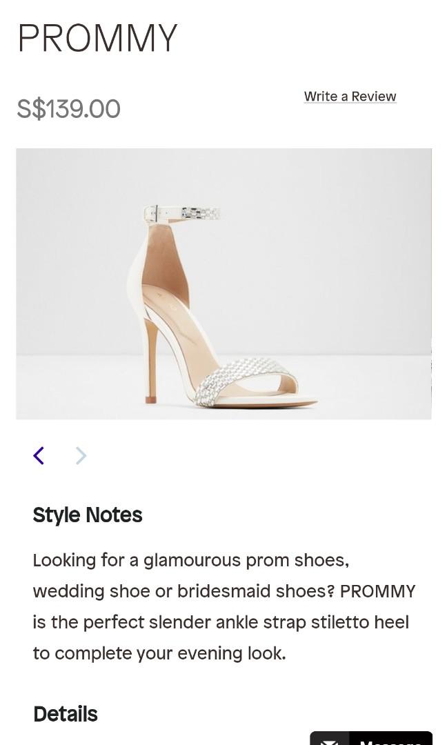 Aldo prom outlet shoes