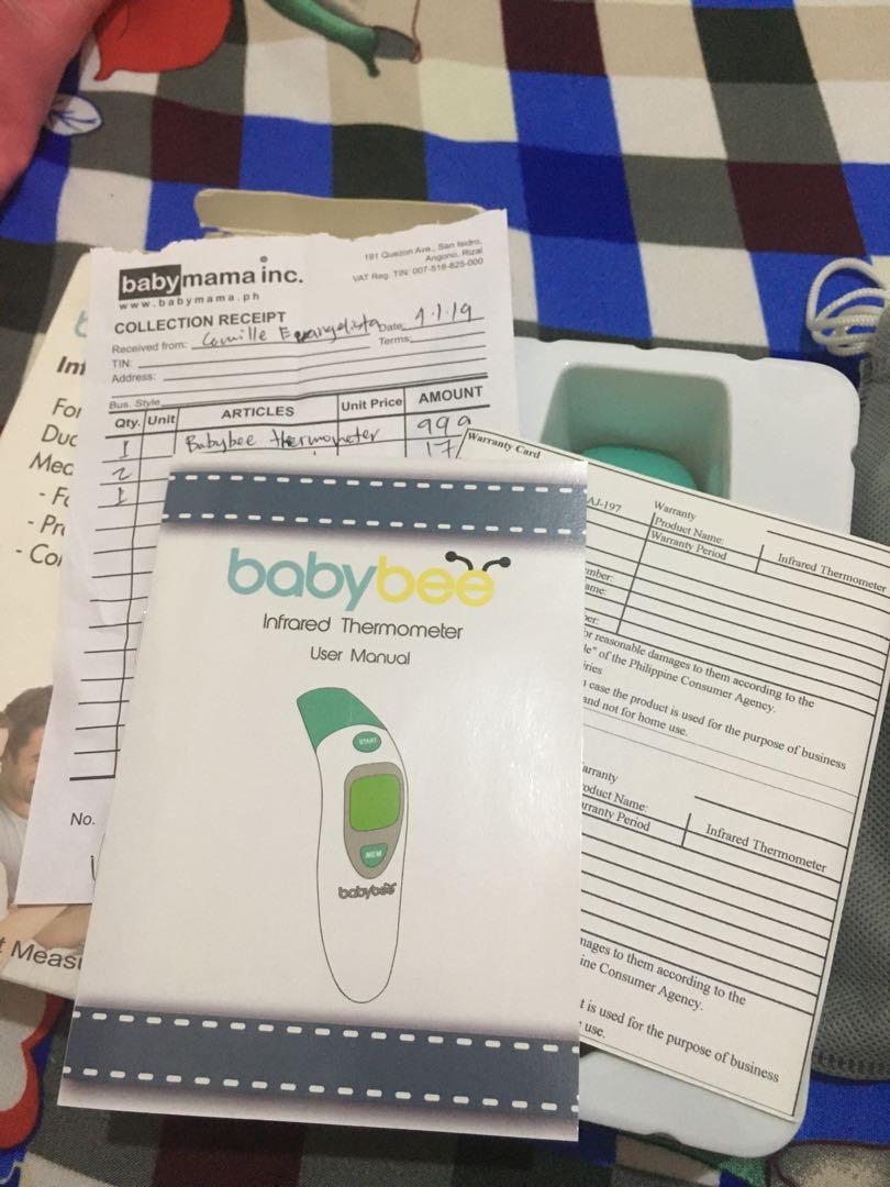 Babybee Infrared Thermometer, Babies & Kids, Baby Monitors on Carousell