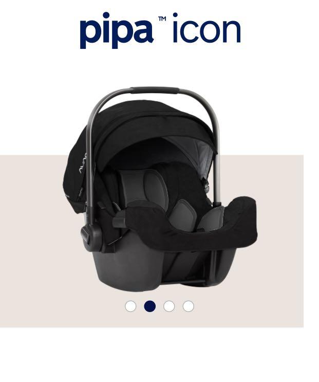 Nuna Pipa Icon Black Babies Kids Going Out Strollers On Carousell
