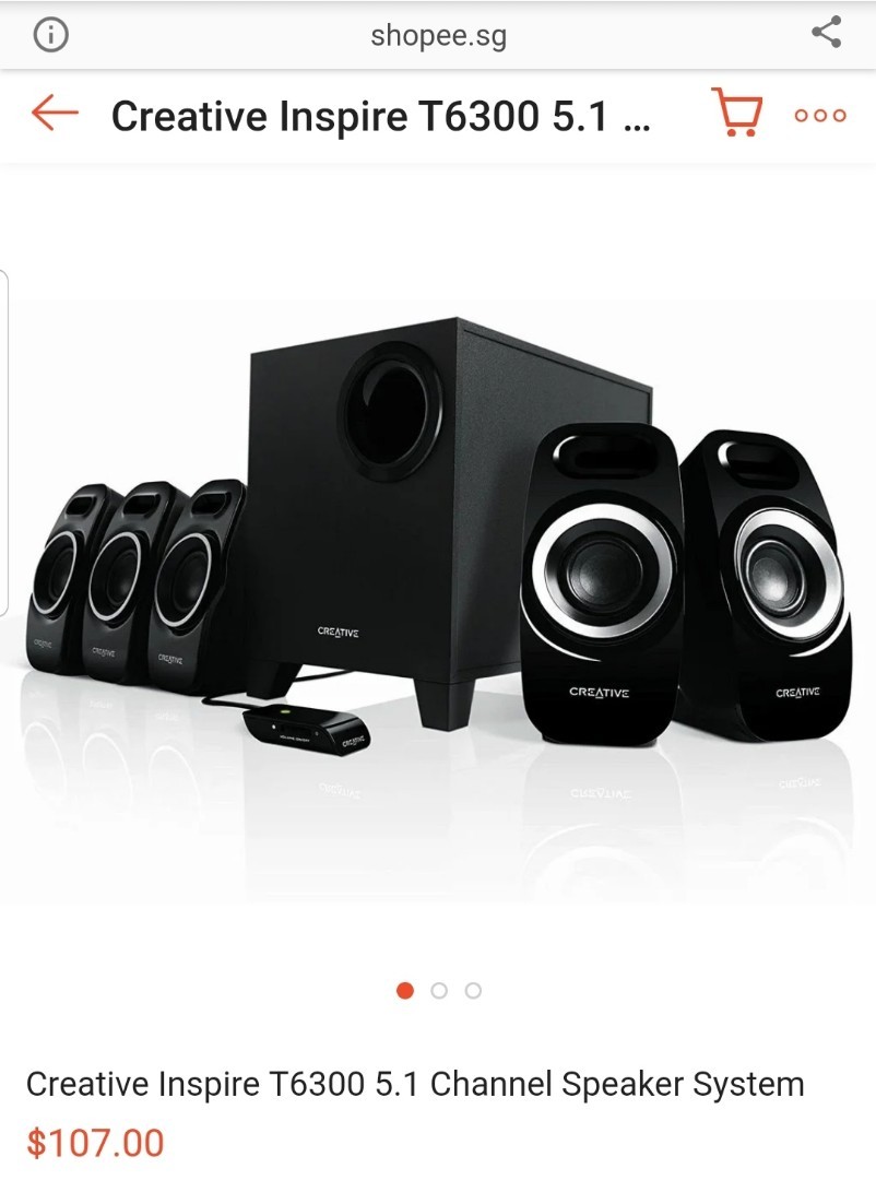 Creative t6300 5.1 speakers new arrivals
