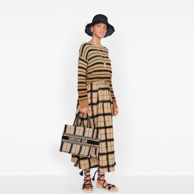 Dior book tote bayadere Clearance