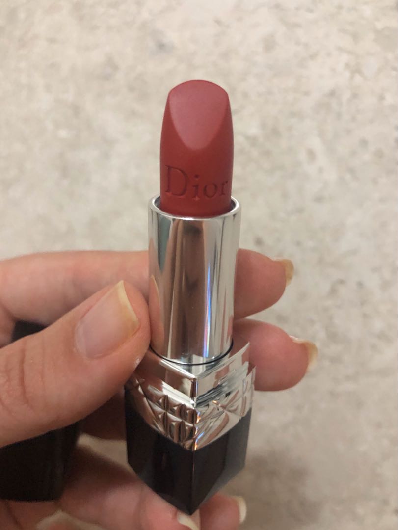 Dior rouge 999 lipstick, Beauty & Personal Care, Face, Makeup on Carousell