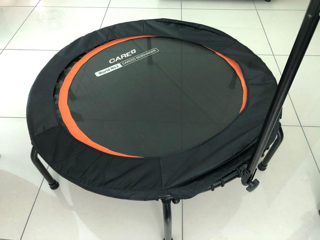 Fitness Concept Care+ Trampoline rebounder bungee cord and stability T