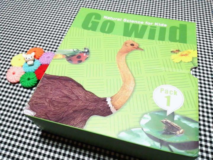 Go Wild 60冊Reading for vocabulary 4冊 Go Wild 60冊Reading for vocabulary 4冊（正版Go wild!Natural