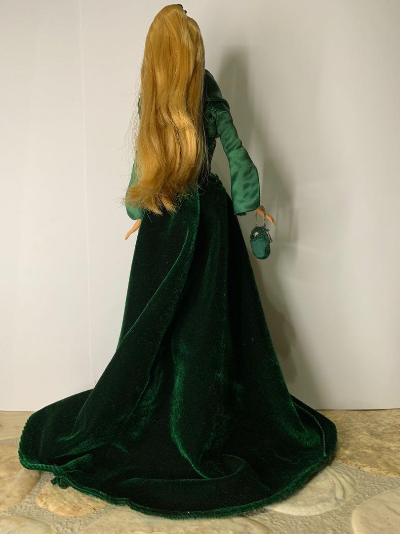 Holiday barbie sales green velvet