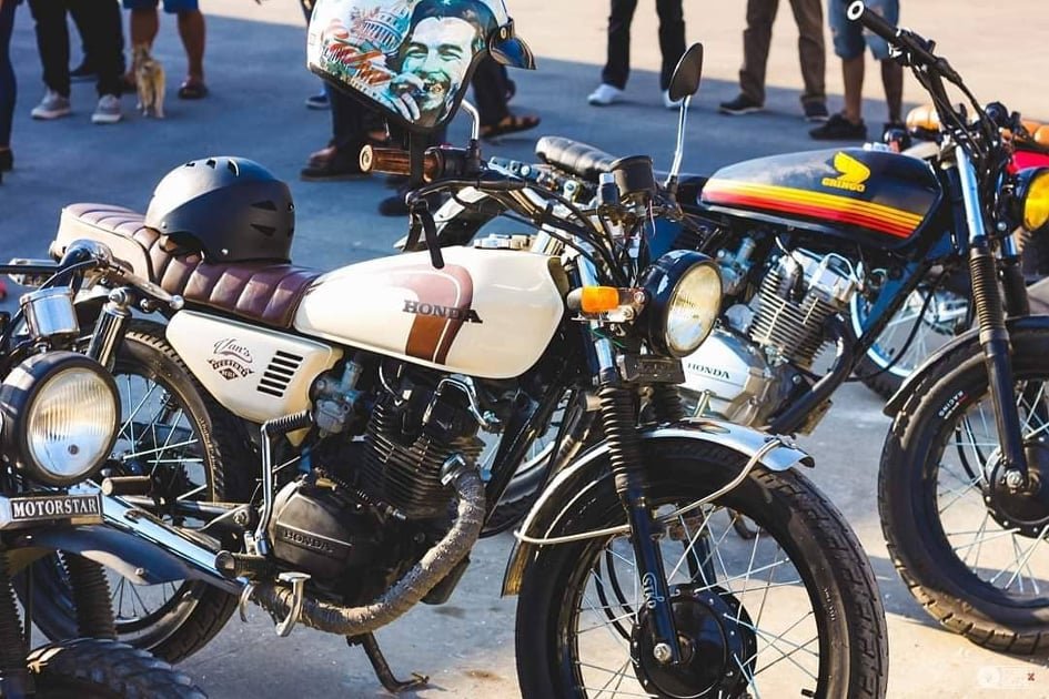 Repriced Honda TMX125 Alpha Scrambler Cafe Racer Motorbikes
