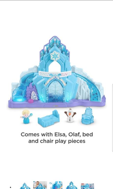 Hot Disney Frozen Elsas Ice Palace By Little People Hobbies And Toys Toys And Games On Carousell 