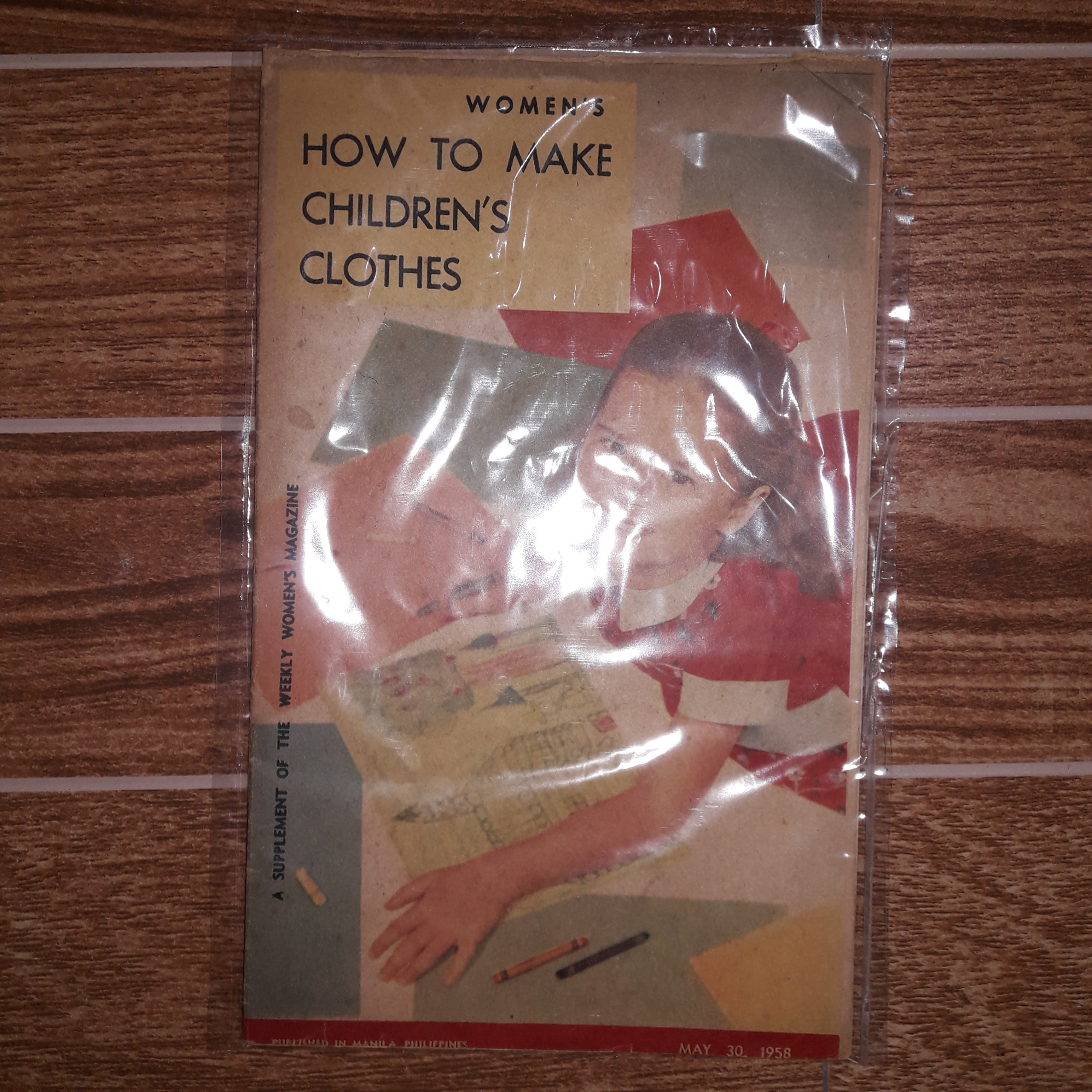 How to make Children's Clothes Released on May 30 1958 at Manila, Philippines, Hobbies & Toys